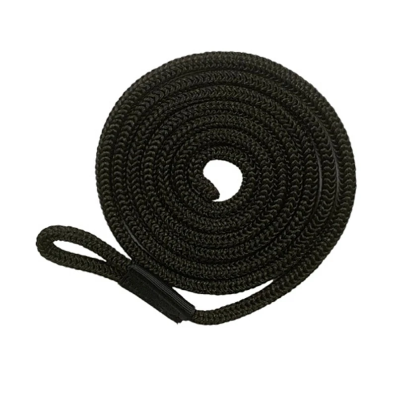 Lignes Yacht bateau, pare-chocs à double tresse, fouets, corde d'amarrage, ligne d'amarrage Marine Compatible pour