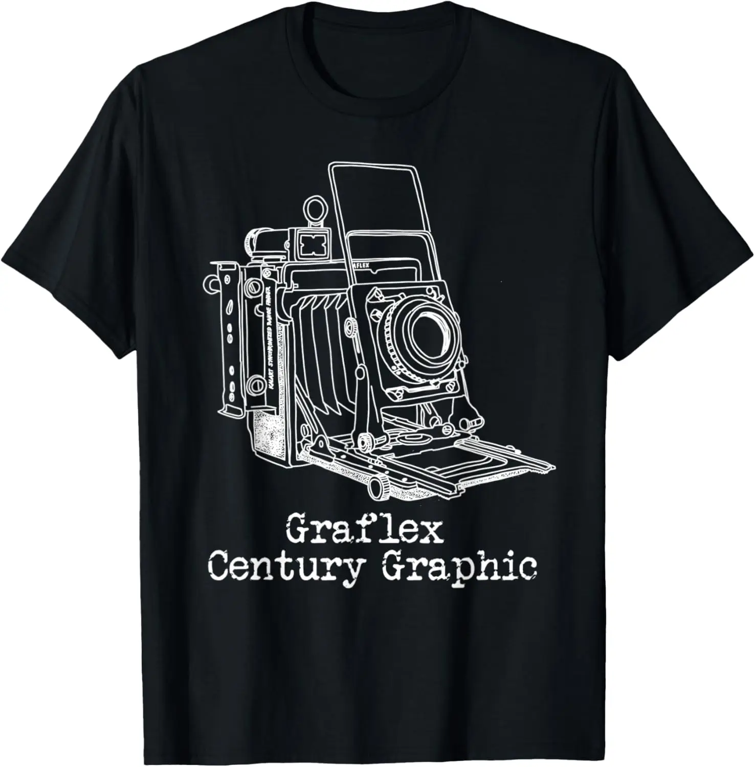 Graflex Century Graphic retro vintage camera T-Shirt