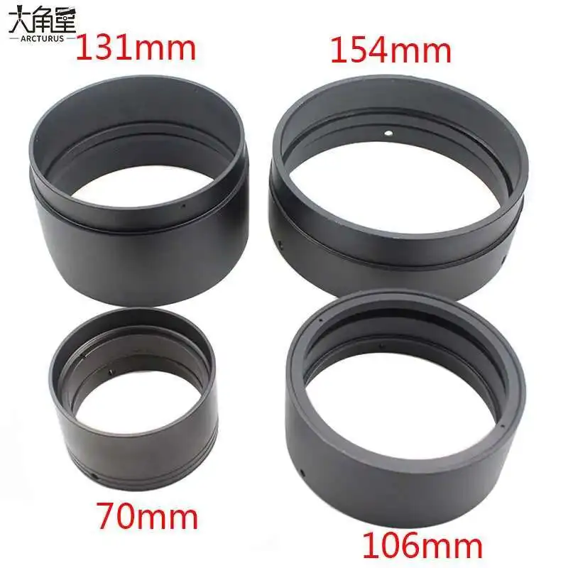 Support d'objectif de télescope astronomique entièrement en métal, pour objectif de télescope astronomique de diamètre 70mm, 106mm, 131mm, 154mm