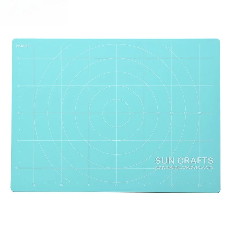 Everbright Store CLAY BOARD Clay Board, Clay Backing Board, Pretty Blue
