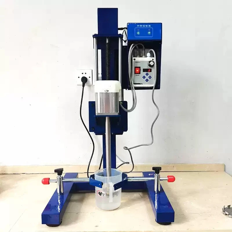 Ink Sample Homogeneous Mixing Stirring Laboratory Dispersion Mixer Servo Motor Stepless Speed Regulation Paint