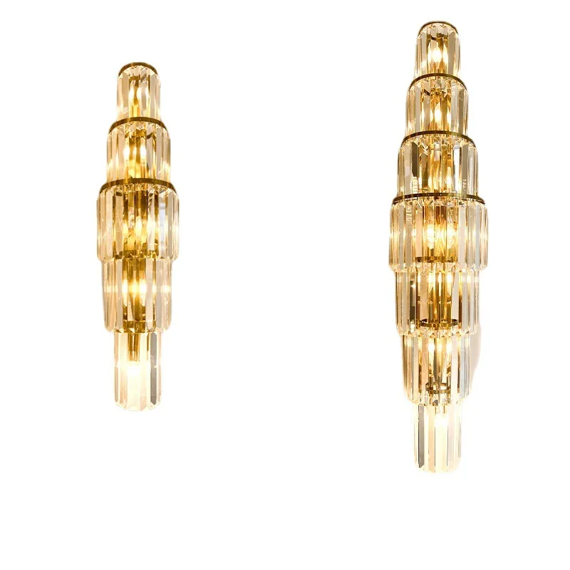 

Duplex building, wall lamp, villa, hall, foyer, light luxury, atmosphere, wall lamp, hotel, lobby