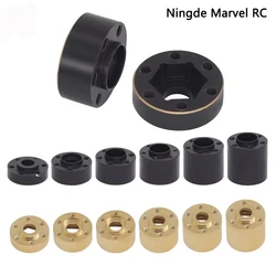 Hexagonal brass hub adapter weight for 1.9 2.2 anti-slip rims RC crawler car Axial SCX10 Capra TRX4 TRX6 VS4-10 Gen8