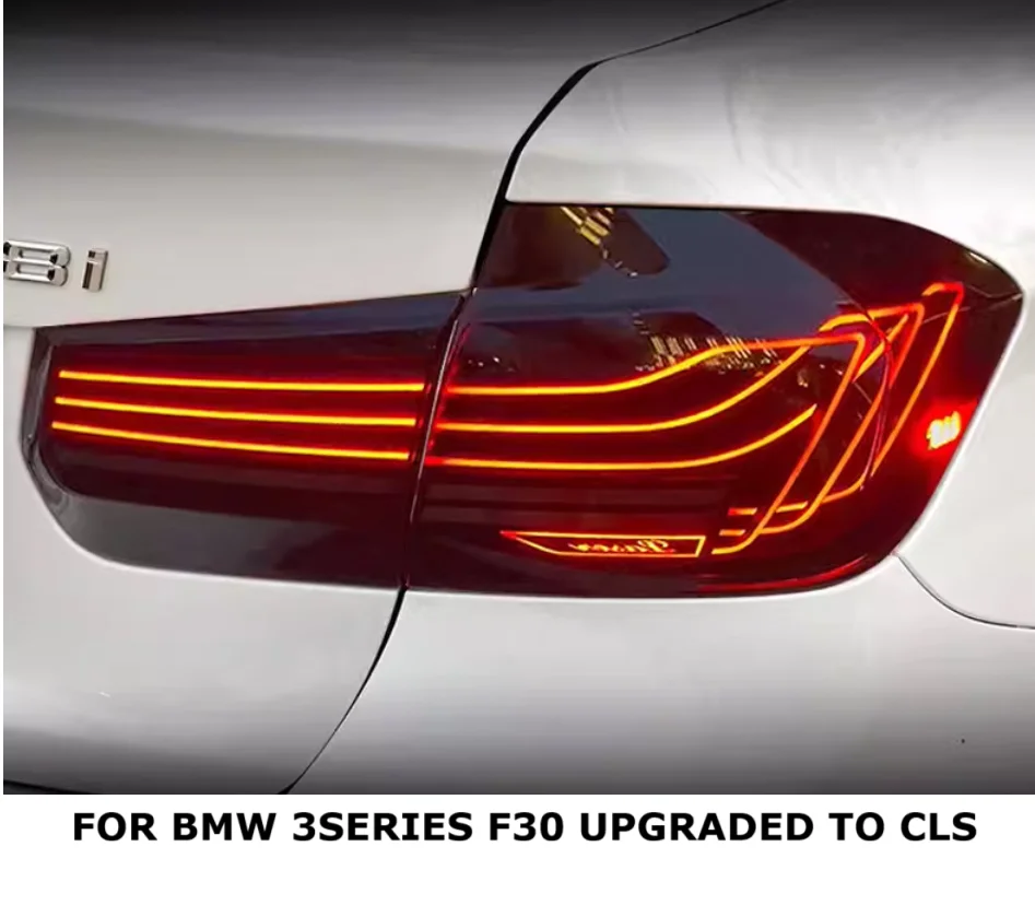 for BMW 3 Series F30 F80 F35 RGB Taillights 13-18 LED Rear Lamp Dynamic Turn Signal Brake Rear Lights PLUG&PLAY