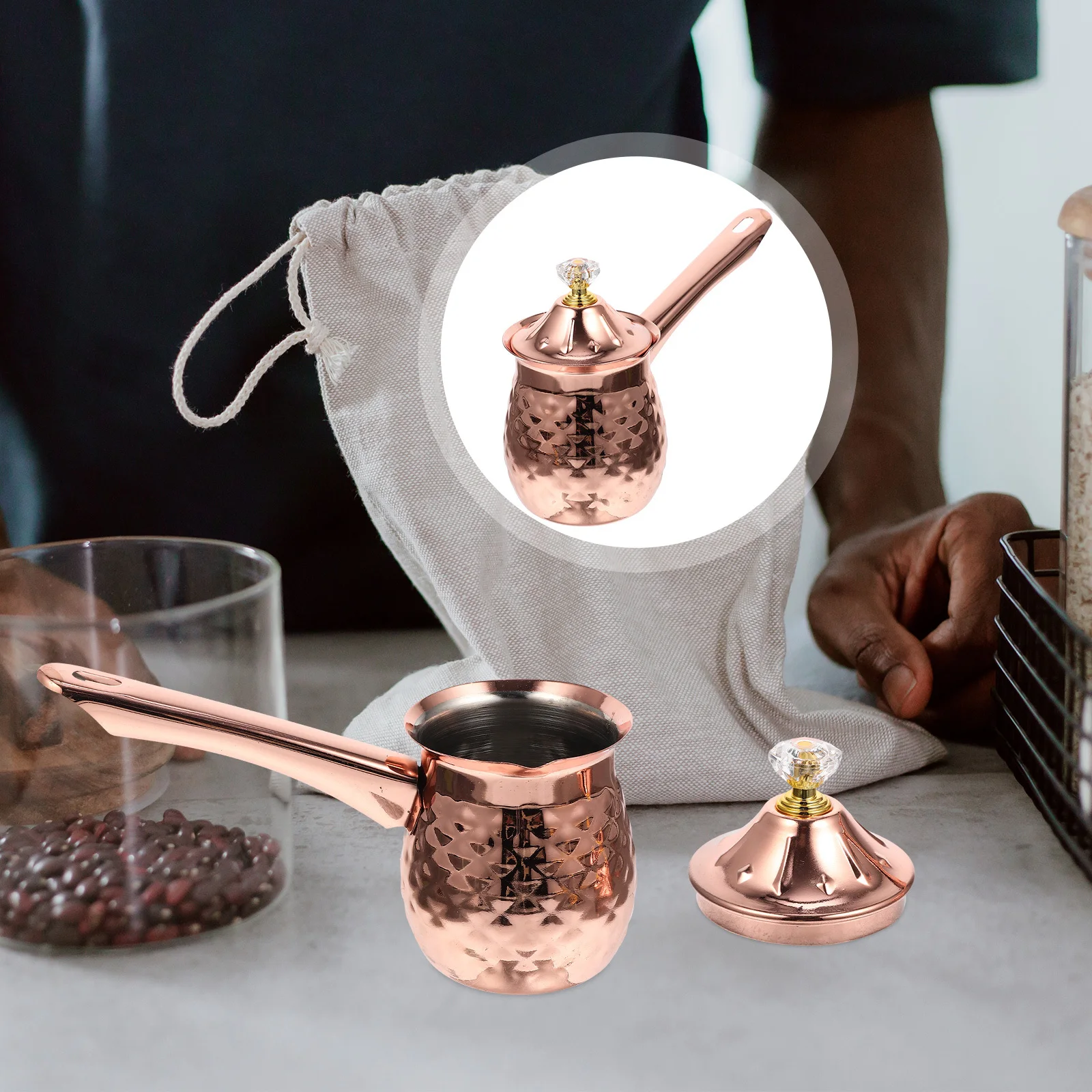 متعددة الوظائف الفولاذ المقاوم للصدأ القهوة مزبد كوب يده إبريق الحليب مريح سعة كبيرة تبخير إبريق المنزلية