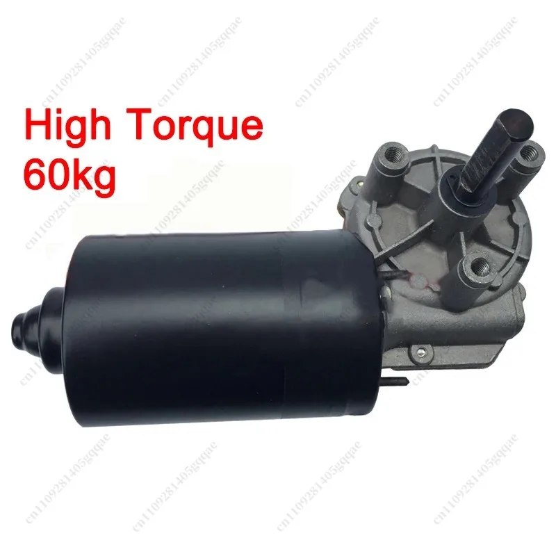 DC12V~24V 60W 5N.M 10rpm-70rpm Schneckengetriebemotor mit positiver Umkehrung und Selbsthemmung – Detail 4