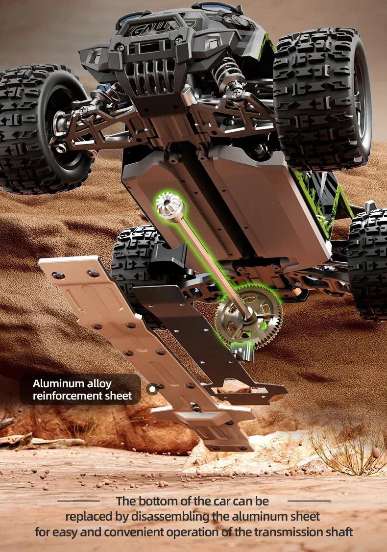 1:18 2.4G 4WD 70KM/H عالية السرعة RC سباق السيارات فرش السيارات جميع التضاريس على الطرق الوعرة تسلق شاحنة التحكم عن بعد RC الانجراف سيارة إلى