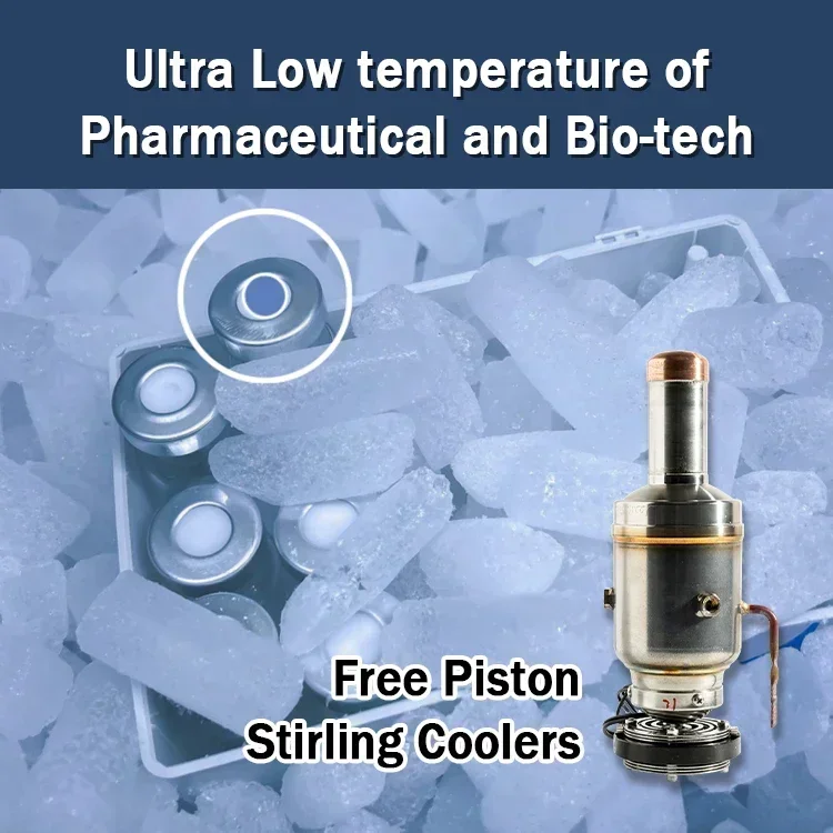 ULT Supper deep Cooling use Stirling Cooling technology FPSC cooler -130C