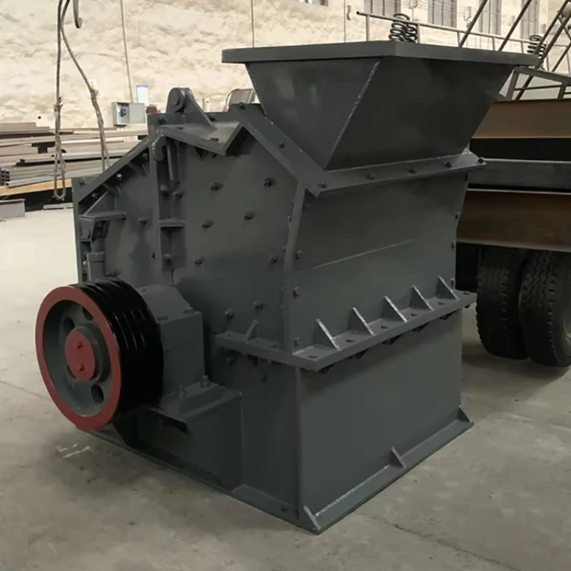 Deposit Fine Stone Crusher Uniform Output Particle Size For Construction Aggregate Production Hard Rock Fine Crushing Processing