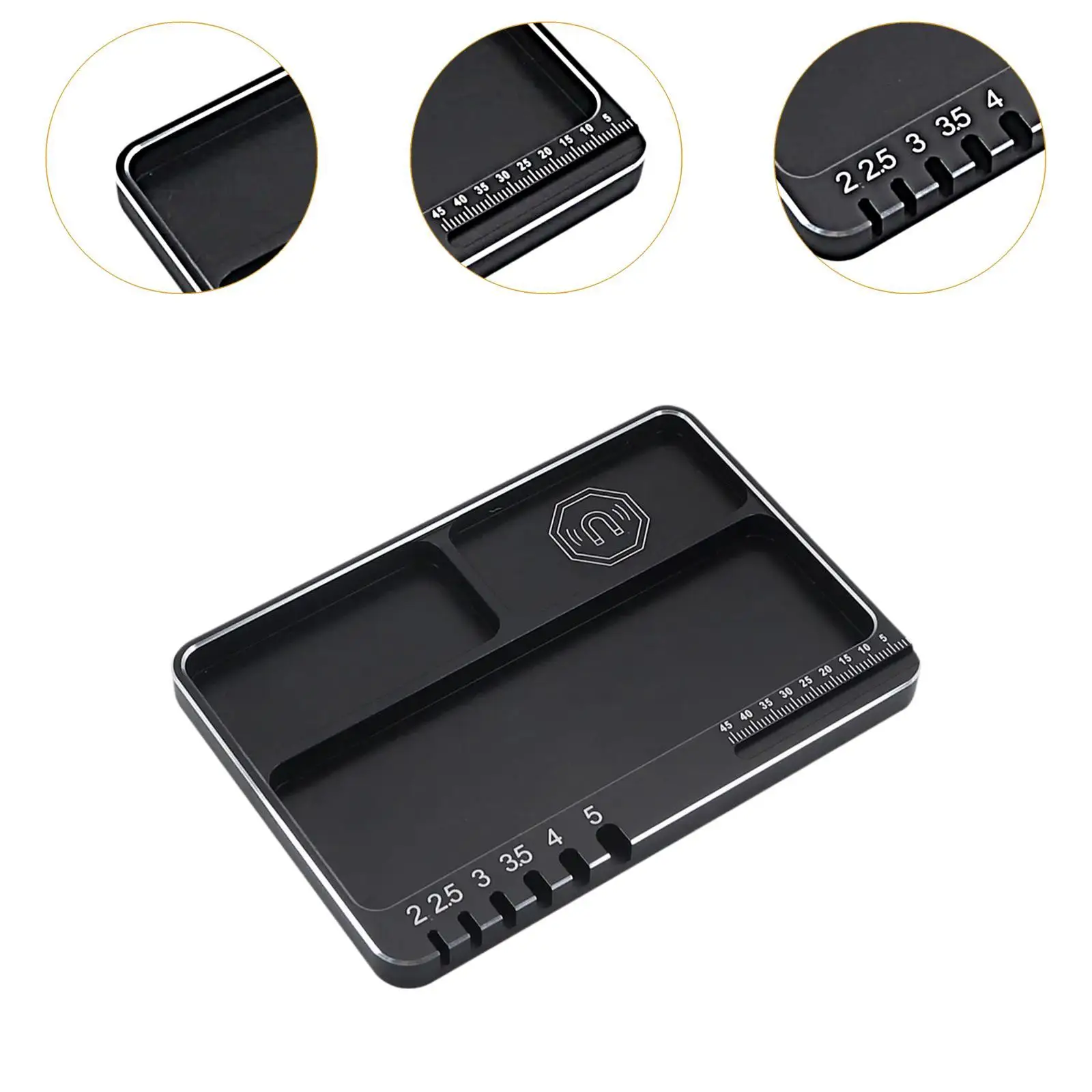 RC Repair Screw Tray Long Service Life Repair Parts Organizer Maintenance Accessories Tools Rack Car Accessories Screws Holder