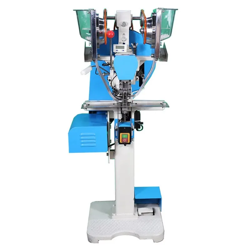 Fully Automatic Snap Button Fastening Machine