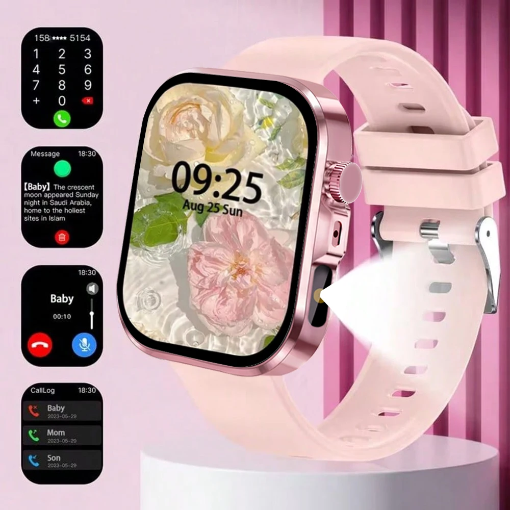Smart Watch, Wireless Call/Dial, Multi-Sport Mode, Multiple 
