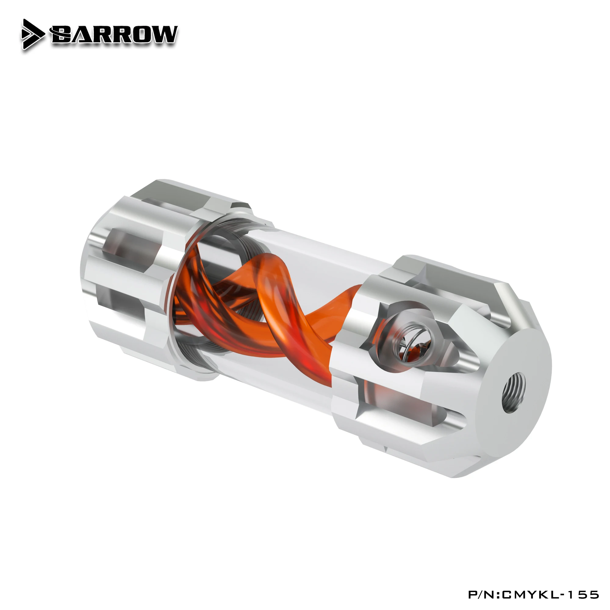 Imagem -05 - Barrow T-virus Water Cooling Composite Tanque Transparente do Reservatório 155 mm Multicolor Cmykl155