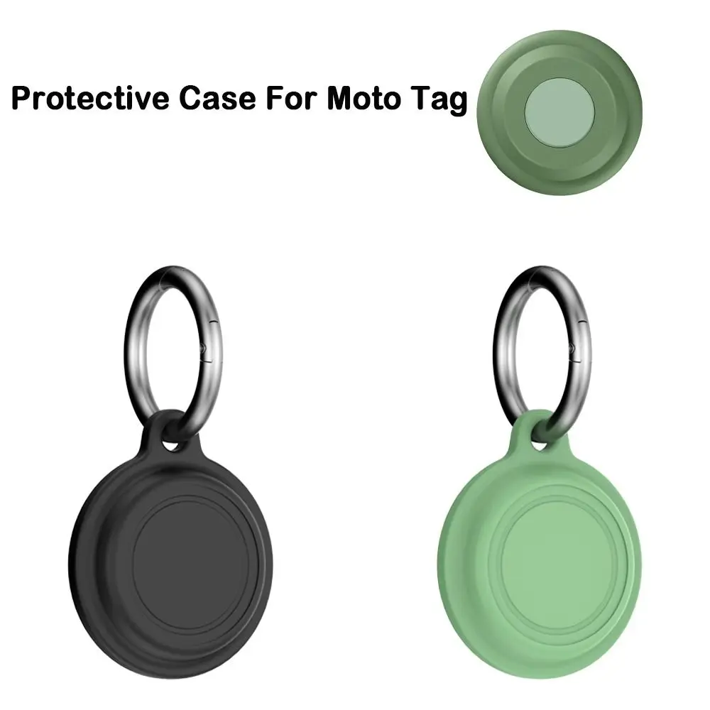 New Silicone Protective Cover Waterproof Anti-lost Keychain Case Shell Anti-scratch Full Coverage Tag Holder for Moto Tag