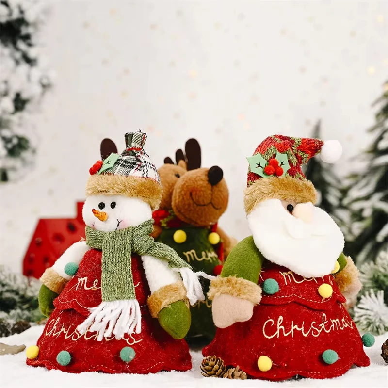 عيد الميلاد أفخم الأيائل أبل شنطة هدايا الأيائل/ثلج الشوكولاته تخزين حقيبة ستوفير يده سانتا كلوز شجرة على شكل كاندي شنطة هدايا