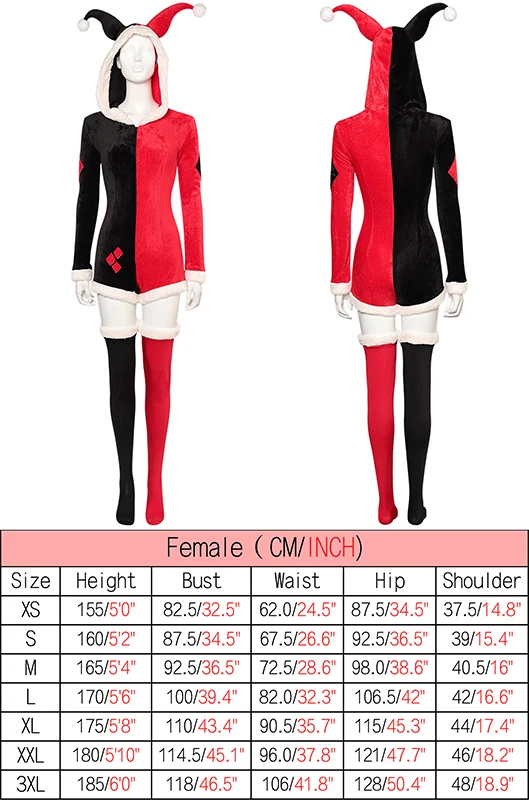 TV Pajama Cos Joker Cosplay Costume Outfits Fantasy Sleepwear Accessories Halloween Carnival Suit For Adult Women Girls Roleplay