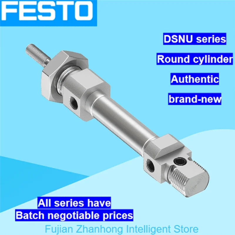 FESTO Genuine Original 19177 DSNU-8-10-P-A ISO Cyclinder, Available in All Series, Price Negotiable, Authentic and Trustworthy