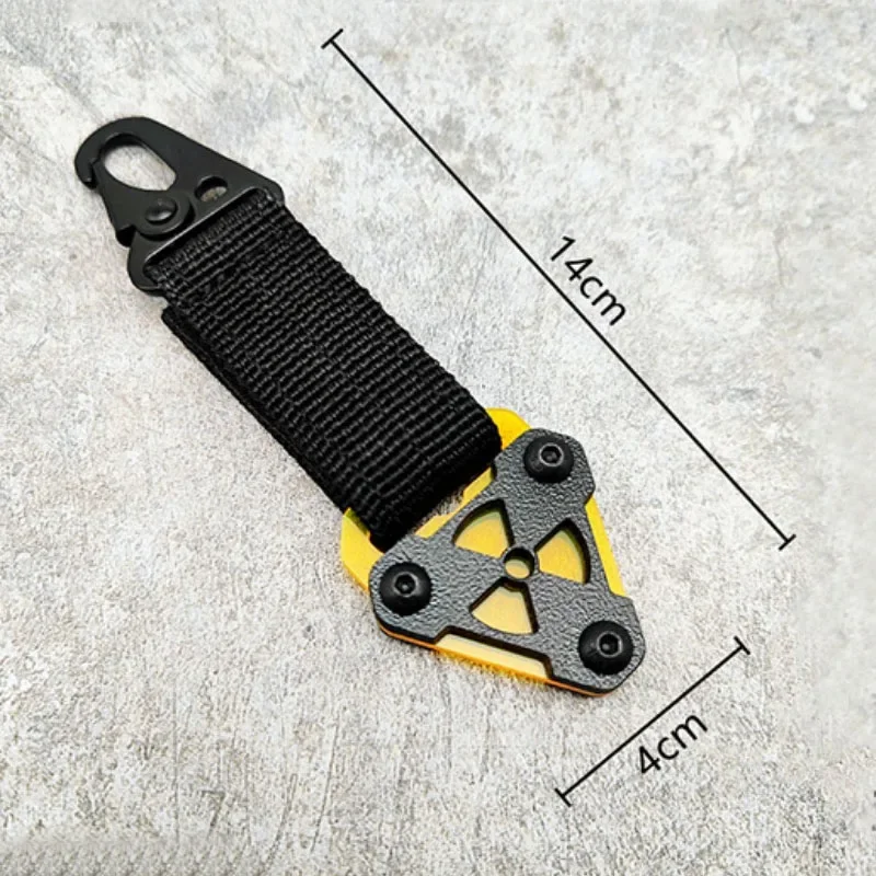 Cyberpunk EDC Tactical Backpack Hook Outdoor Quick Lock Keychain Tools
