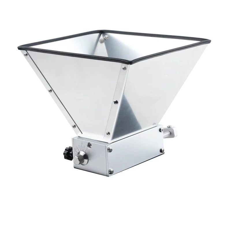 Grain 3 roll mill Barley malt crusher Stainless steel 2 roll barley crusher Grain malt mill for home beer brewing