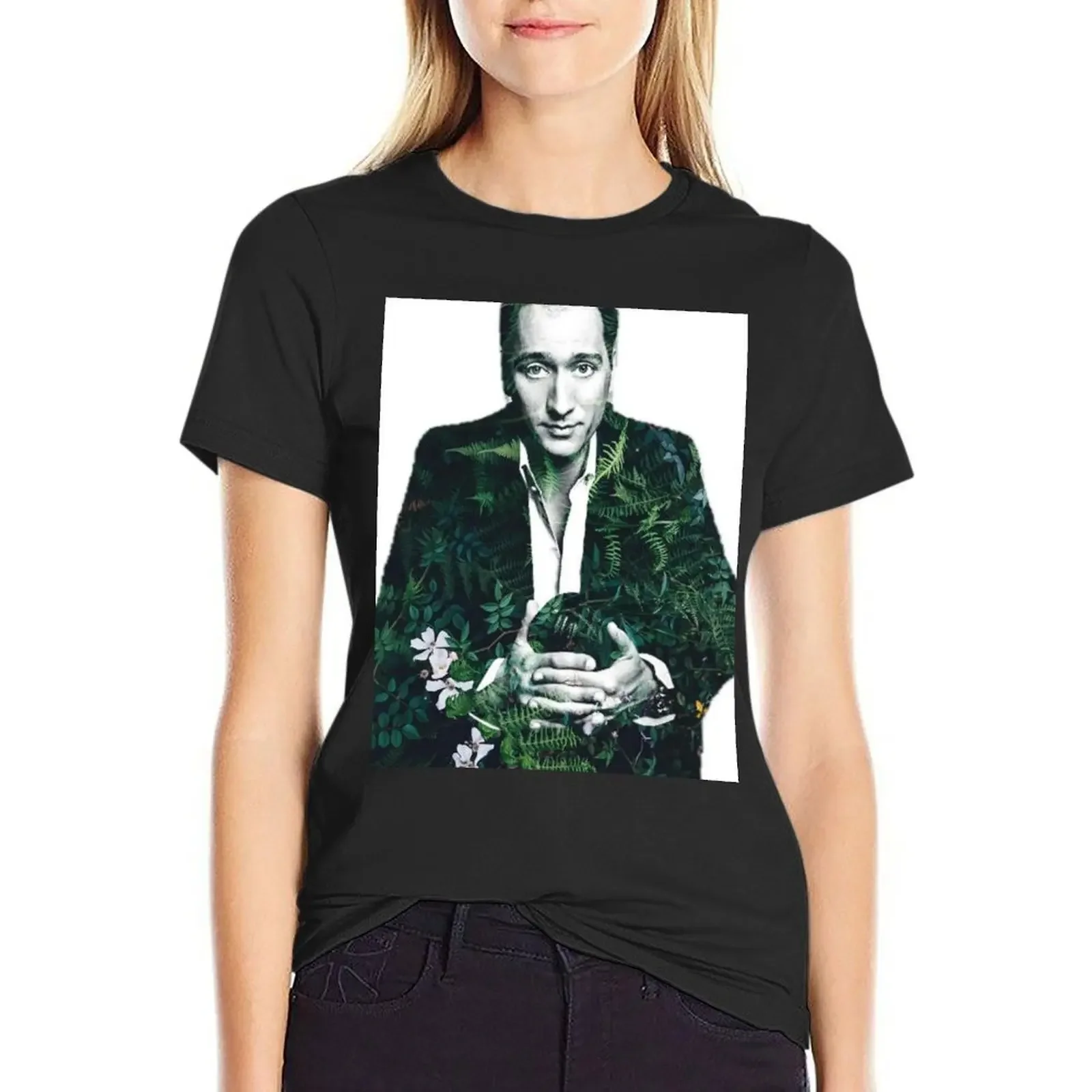 

Paul van Dyk T-Shirt anime plain lady clothes oversized Women's cotton t-shirt