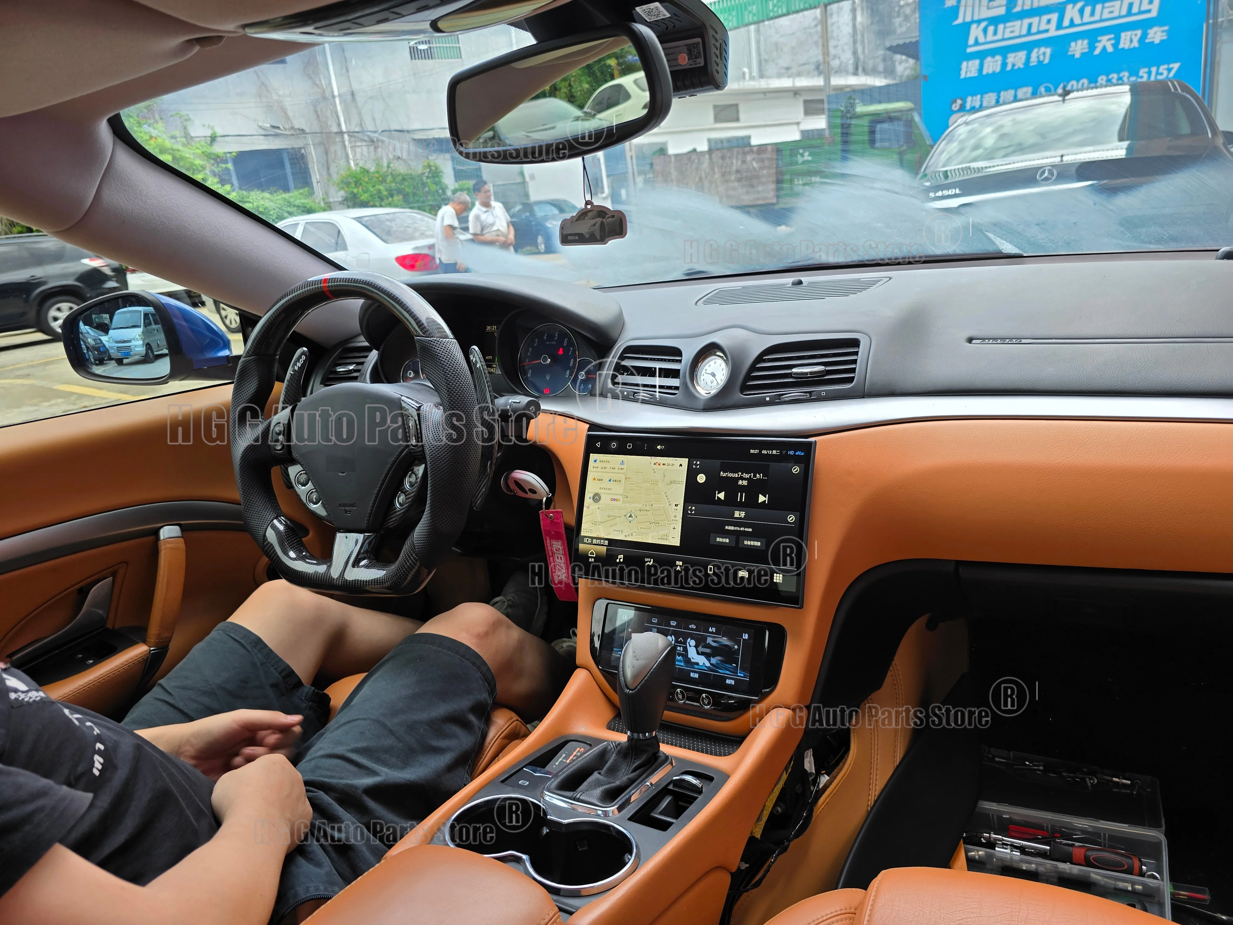 11.6-дюймовый Android-плеер для Maserati GT GC GranTurismo 2007-2019, мультимедийная система с GPS, навигацией, радио, 4G, Wi-Fi, CarPlay, головное устройство