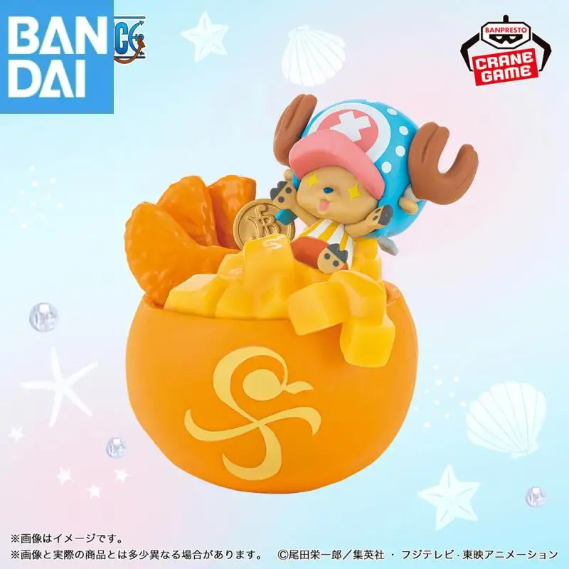 Originale Genuino Bandai Namco One Piece Tony Tony Chopper Dessert Serie Paldolce Vol.2 Collezione Regalo Anime Figurine Modello Giocattolo