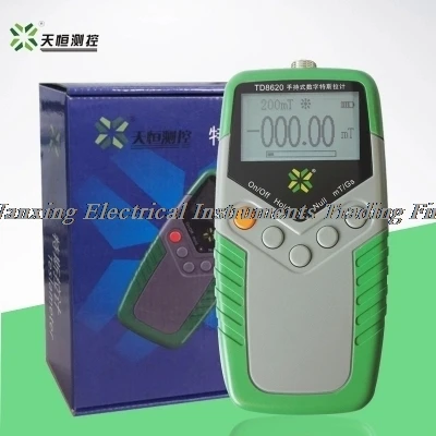 TD8620 Gaussmeter Tesla meter  the fluxmeter surface magnetic field tester with NS function  Perfect alternative WT10A