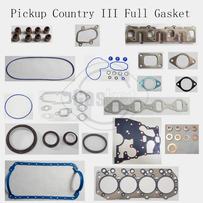 Full gasket kit Production factory For Foton light truck National IV air brake Pickup Country III air brake Engine Spare Parts