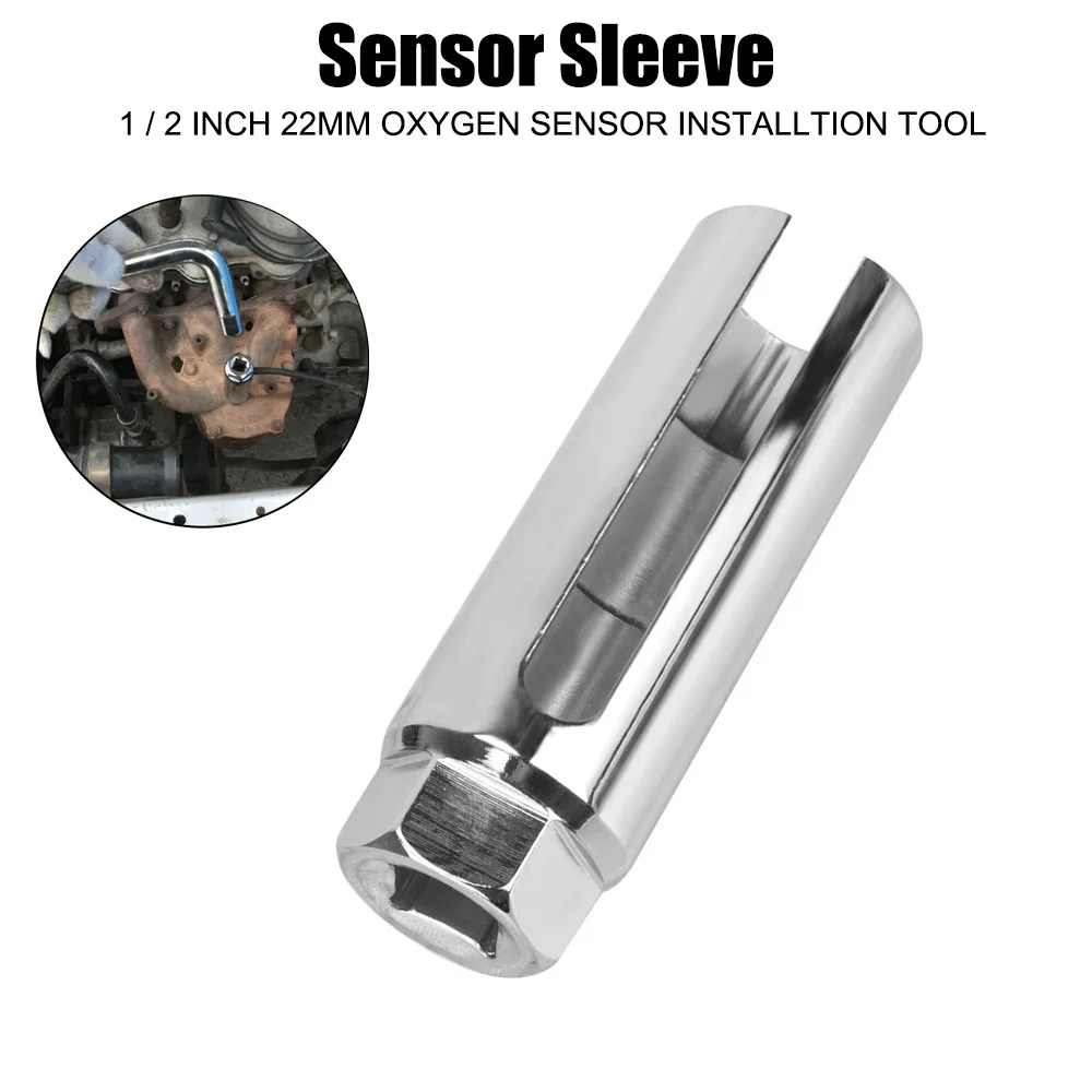 

Drive Removal Auto Oxygen Sensor Universal Drive Socket Wrench Installation Tool 22mm 1/2"