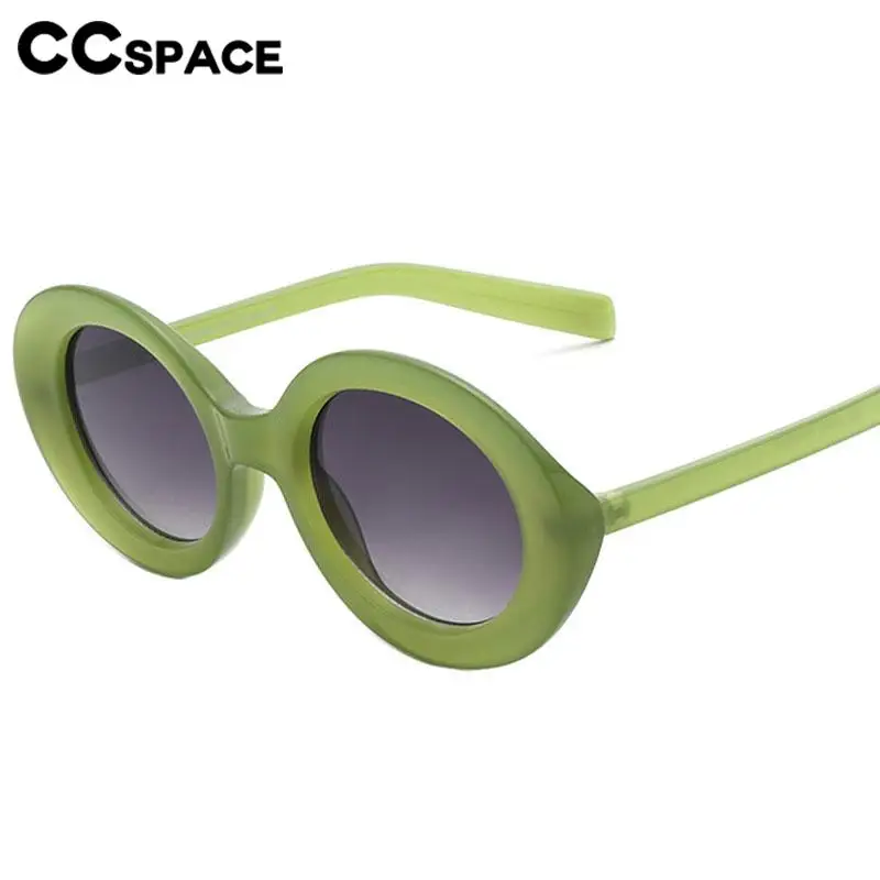 

56807 Fashion Candy Color Sun Glasses for Women Round Gradient Color Outdoors Sunshade Mirror Lady Classic Shades Uv400
