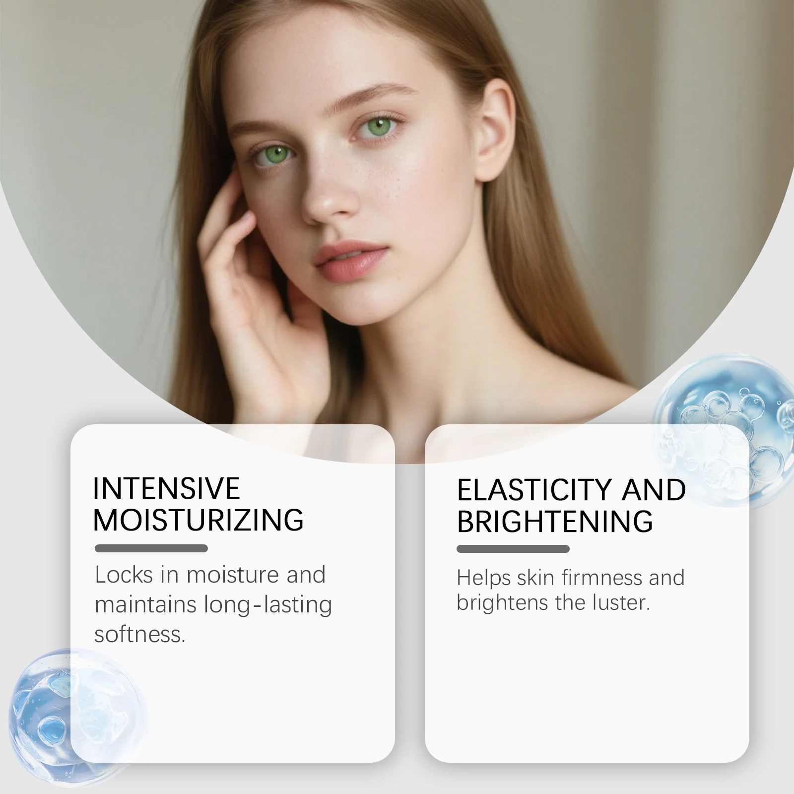 جوهر الكولاجين المرطب يقلل من الخطوط الدقيقة ويحسن حالة البشرة ويزيد من مرونة الجلد ويخفف الجفاف وسيروم تغذي الوجه