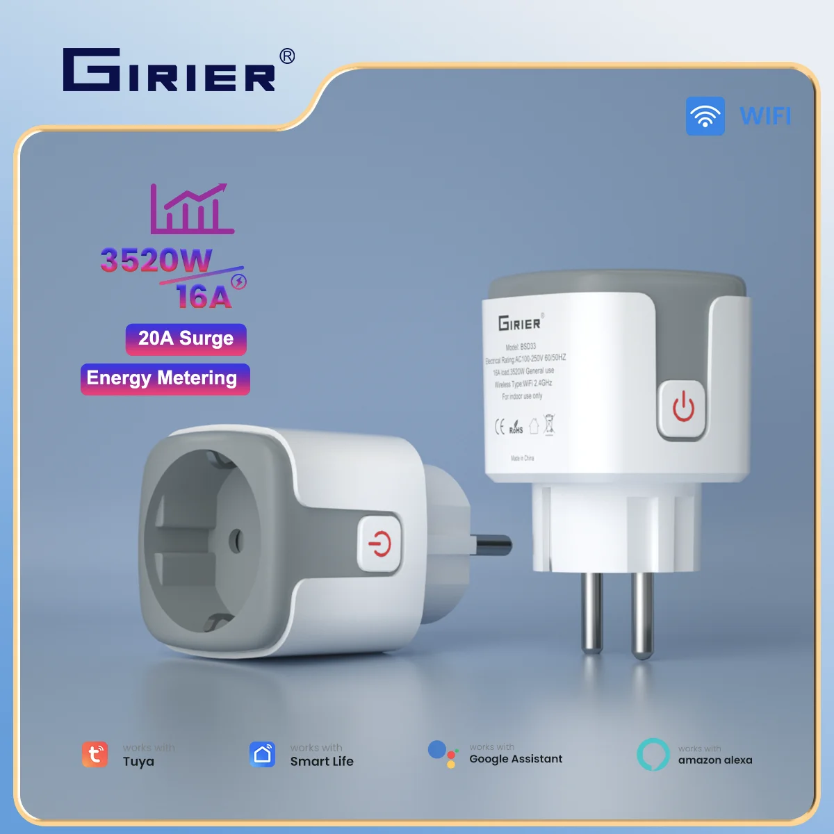 Girier Tuya Wifi Sm…