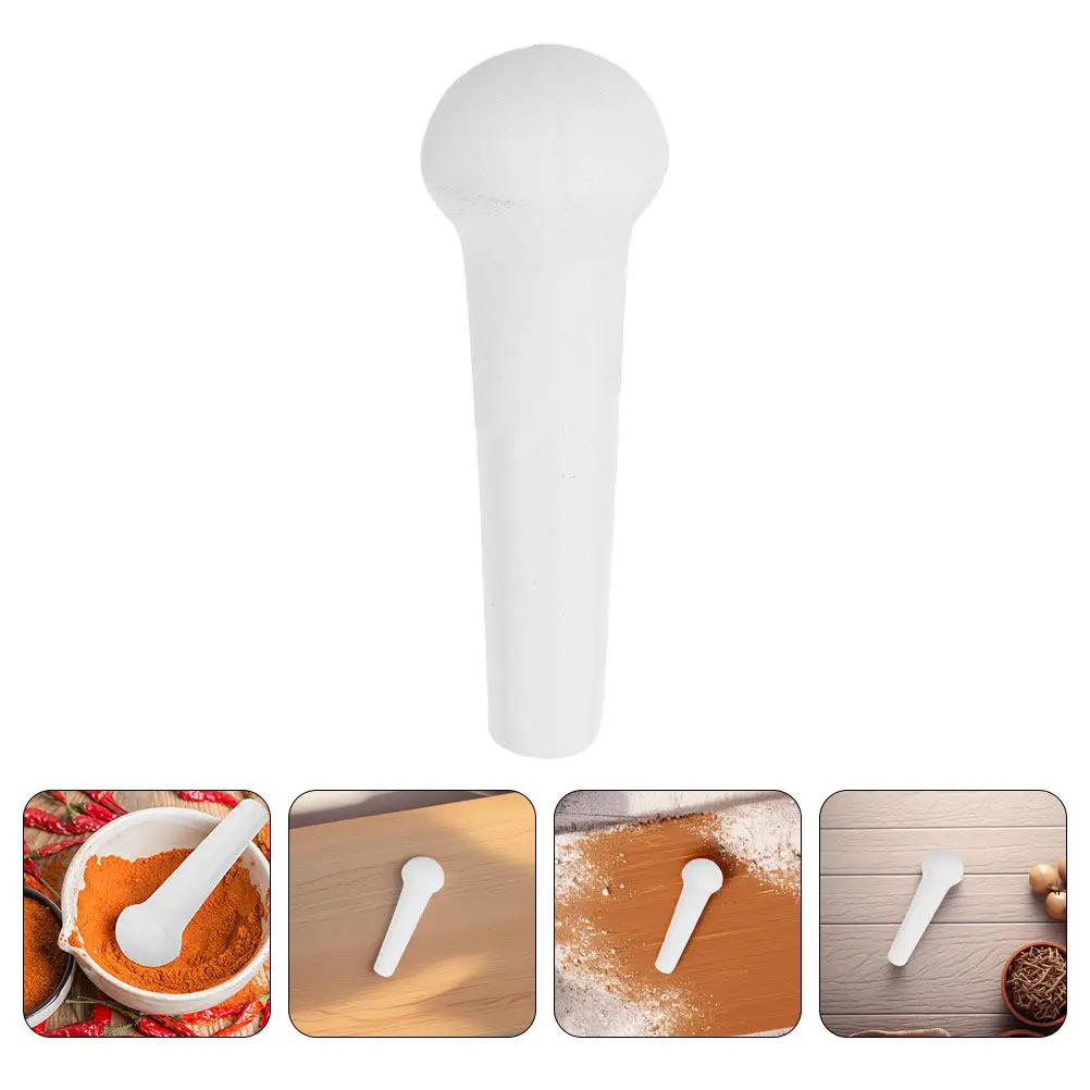 

2Pcs Ceramic Food Grinding Stick Baby Food Masher Hand Grinder Garlic Pounder Kitchen Tool Medicine Spice Marble Replacement