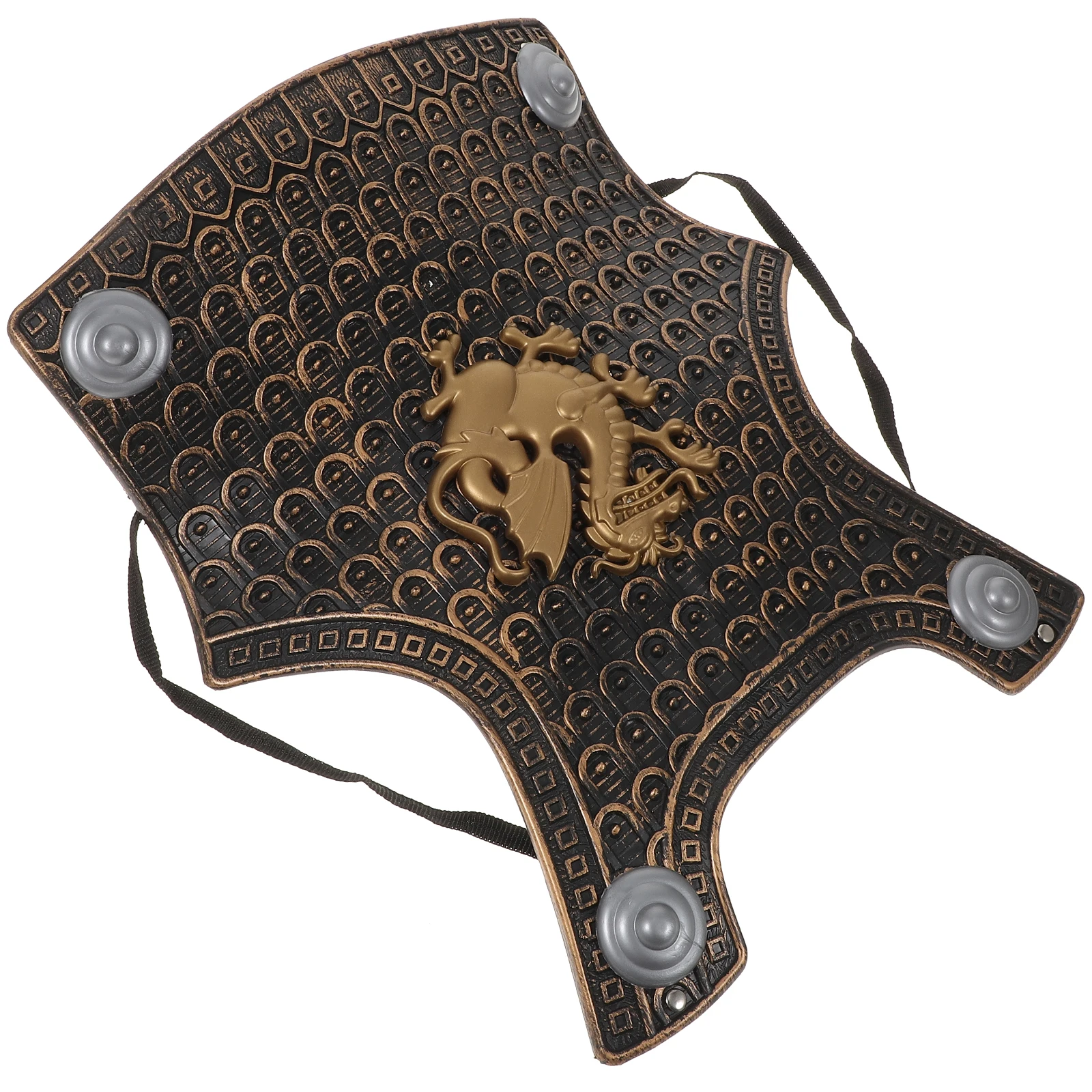 

Breastplate Shield Kids Knight Costume Sturdy Toy Armors Boys Cosplay Party Supplies Realistic Chest Armor Safe Fun Play