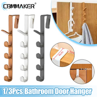 1/2/3pcs Door Hanger Clothes Rack for Hanging Door Organizer Caps Hooks Purse Holder Home Storage for Bedroom Hooks Bags Rails