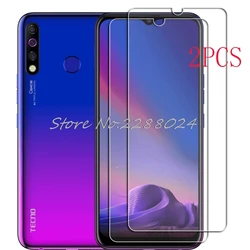 2PCS FOR Tecno Camon 12  High HD Tempered Glass Protective On  Camon12 Screen Protector Film Cover