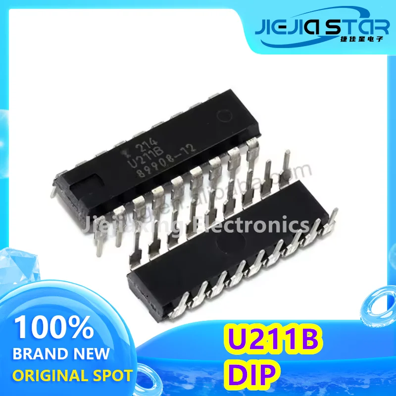 Circuito de Control de fase DIP-18, U211B2 U211B, Chip IC 100%, electrónica Original, nueva, 1/5 unidades