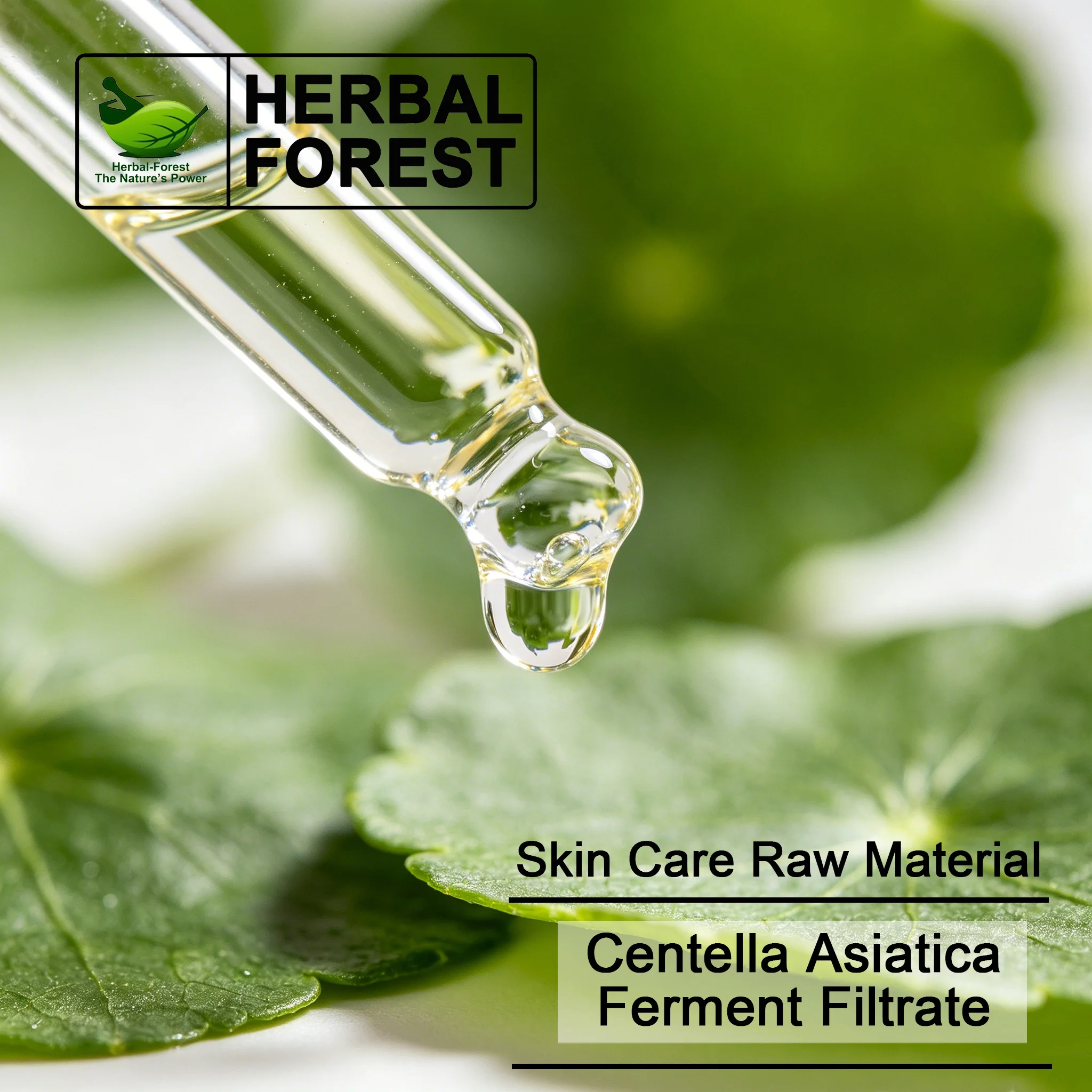 Organic Centella Asiatica Ferment Filtrate - 99% Cica Extract for Sensitive, Soothing & Repairing, DIY Skin Care Raw Material