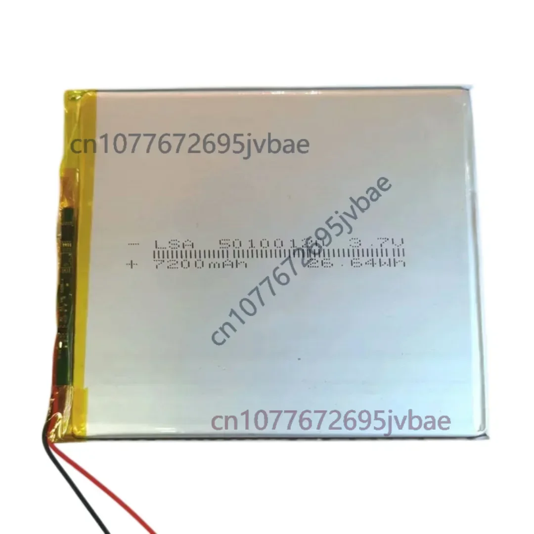 50100120 Li‑polymer Battery 3.7V 7200mAh Rechargeable Lithium Polymer Cell for Industrial Tablet Power Bank Portable Equipment