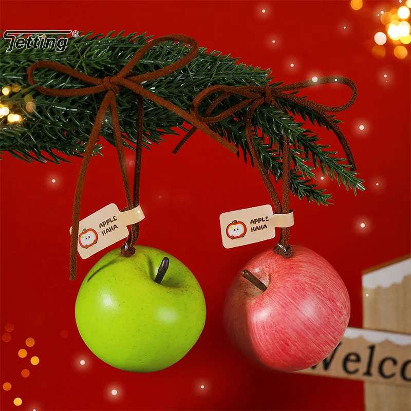Christmas Decoration Simulation Apple Ornament Simulation Fruit Christmas Tree Pendant Accessory Small Gift