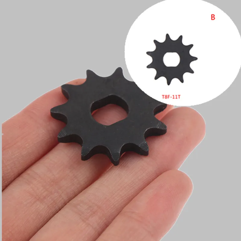 ضرس أمامي للدراجة الترابية الصغيرة للجيب، سكوتر، 25H، T8F، 9T، 11T، 43CC، 47cc، 49cc #1