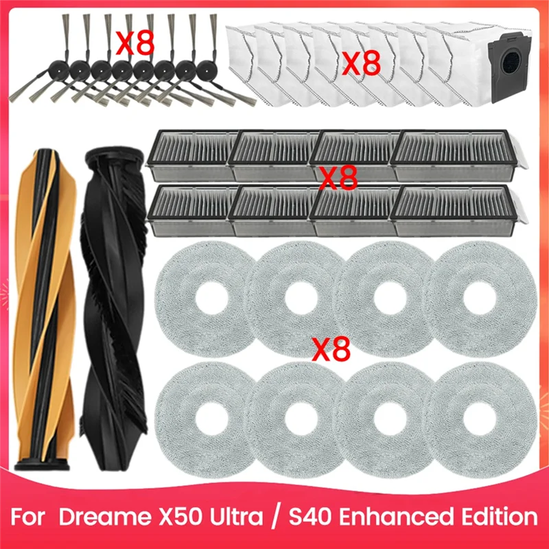 a61i-34-pieces-de-rechange-fordreame-x50-ultra-s40-edition-amelioree-brosse-laterale-principale-filtre-hepa-sac-a-poussiere-en-tissu-de-vadrouille