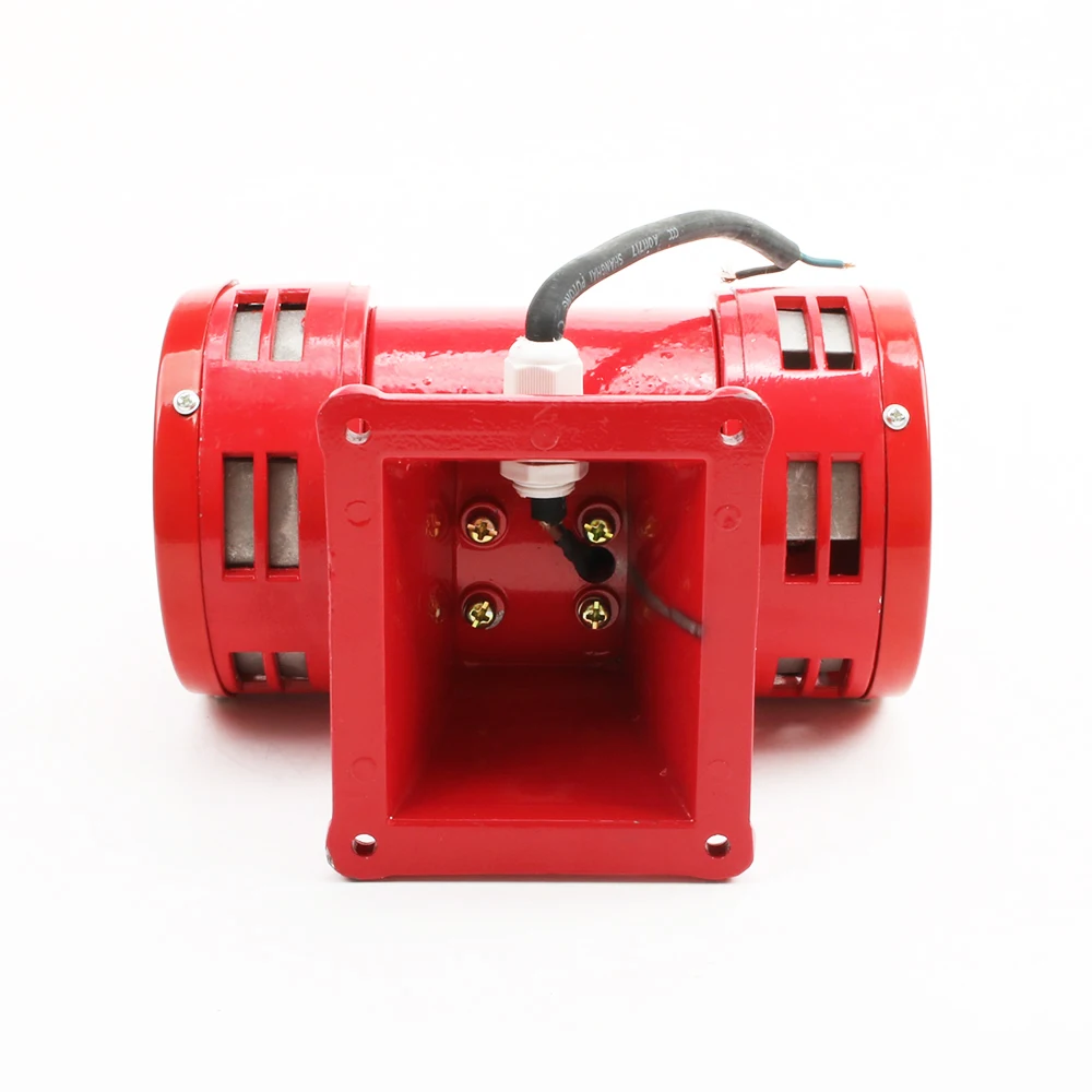 Motorsirene MS-490 110VAC 140db Motoraangedreven Luchtalarm met hoog decibel Hoorn Motormijnindustrie Dubbele industrie Bootalarm