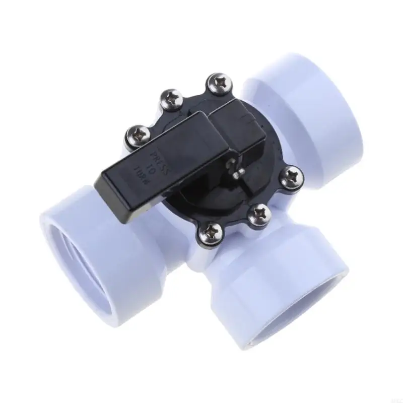 A0KC 3 Way Diverter Water Valves Female Universal Hose Adapter with Hose Clamps