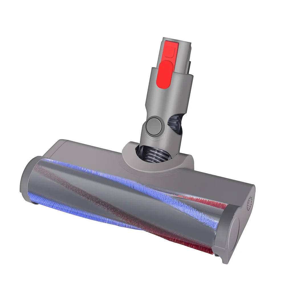 Dla Dyson V12 Detect Slim V10Slim akcesoria głowica szczoteczki do dywanów głowica silnika z zielonym światłem kurzu wymiana głowicy szczoteczki