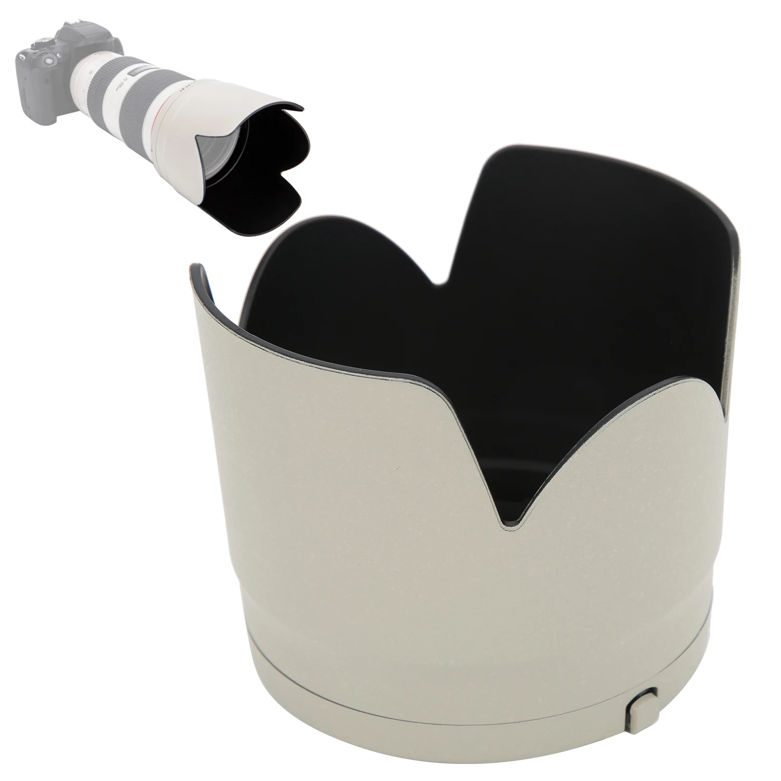 ET‑87 Reversible Camera Lens Hood Shade Protector for Canon EF 70‑200mm F2.8 USM IS II Lens Lens Hood Shade Camera Lens Hood