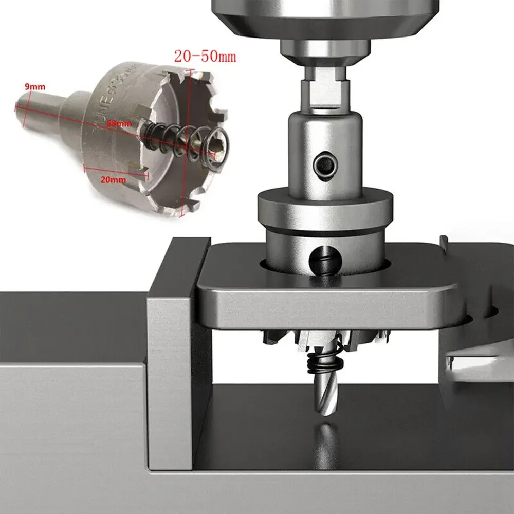 20mm 25mm 30mm 40mm 50mm HSS Drill Bit Hole Saw Carbide Tip Core Metalworking Hole Cutter Tools for Wood Metal Cutters