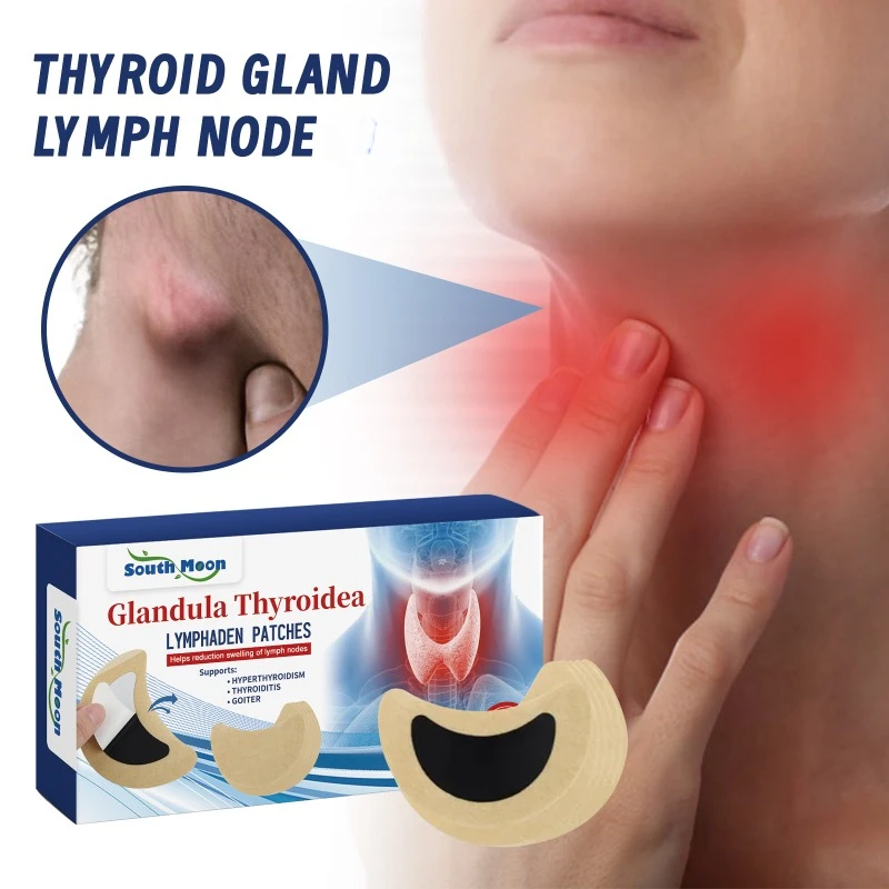 

Lymphatic Drainage Plaster Lymph Nodes Removal Cystis Subcutaneous Mass Thyroiditis Anti-Swelling Neck Armpit Detox Patch 20PCS