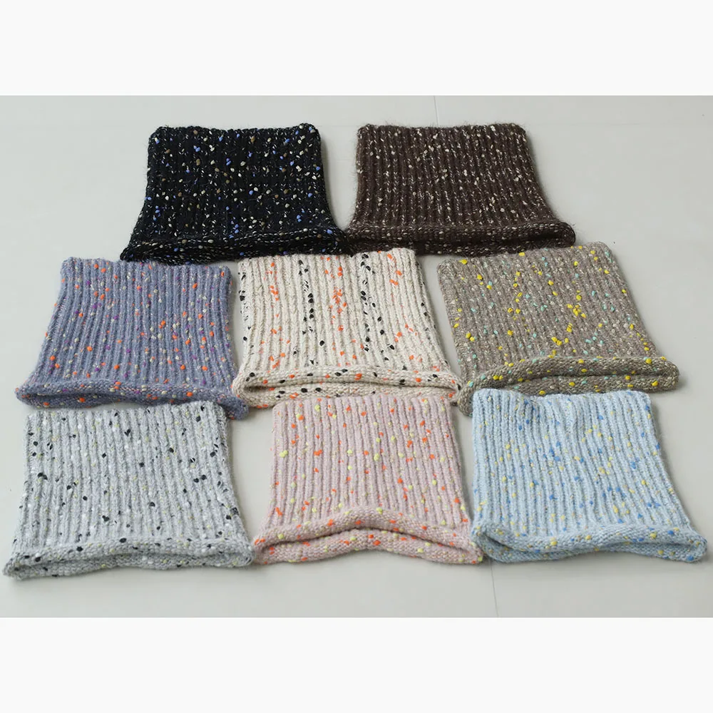 Korean Niche Autumn/winter Unisex Knitted Hats Beanie Hats with Ear Flaps Warm Pull-over Hats Korean-style Cold Weather Caps