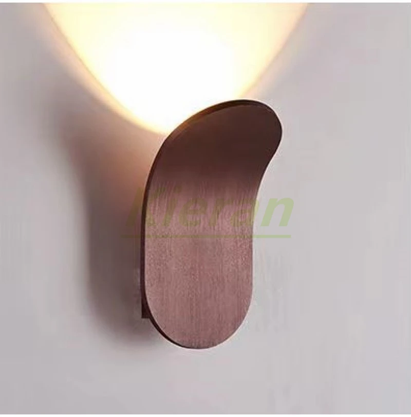 Nordic Modern Skateboard LED Wall Lamp Bedroom Dining Room Hotel Bedside Wall Lights Living Room Decoration Band-Aid Wall Lamps
